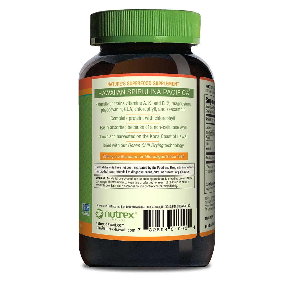 Spirulina Tablets Information